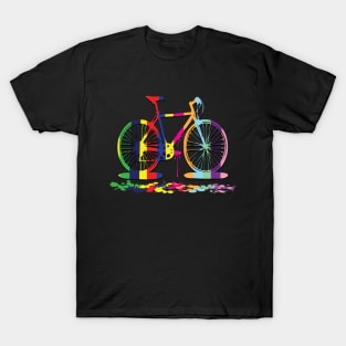 colorful bicycle T-Shirt